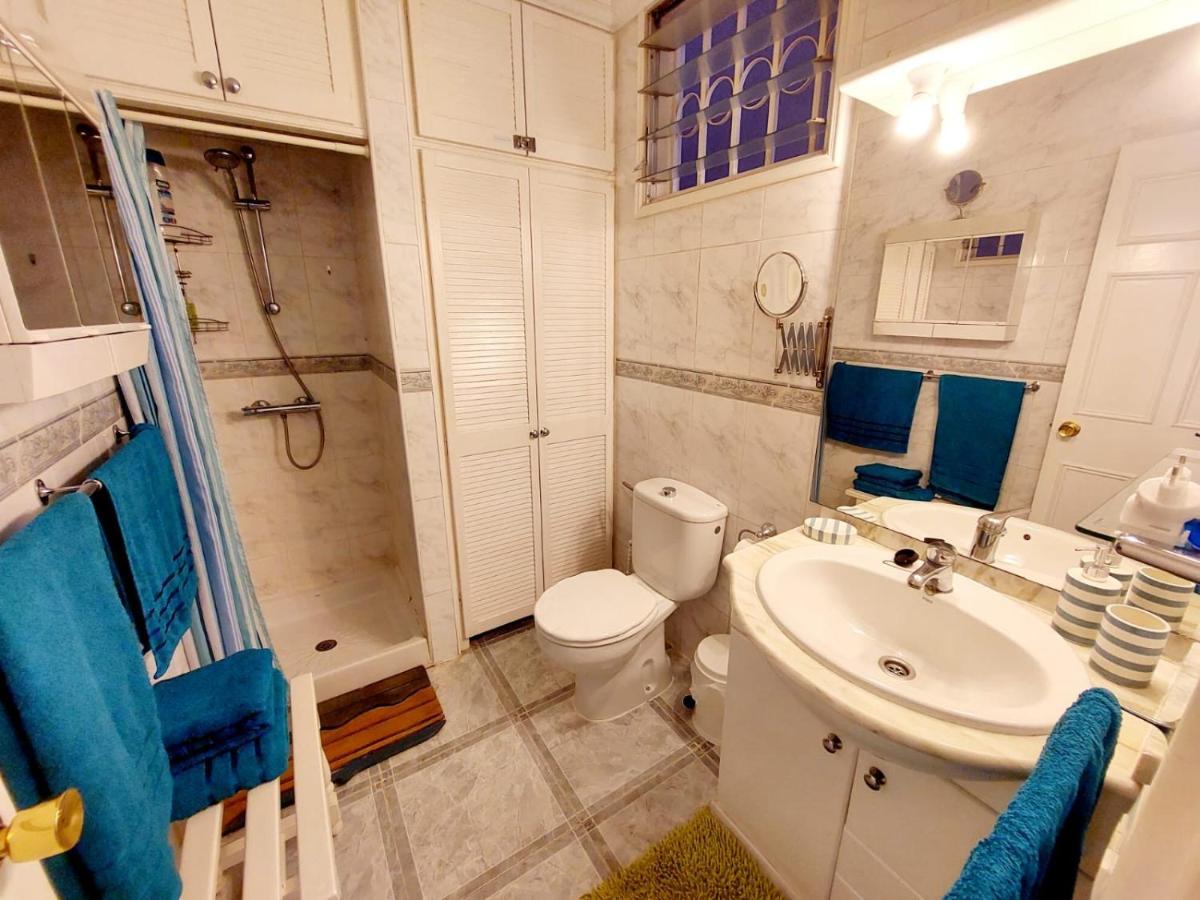 First Line Villa Floor Studio Apartment With Amazing Sea View Air Conditioned Just 50M From The Beach Costa Adeje  Exteriör bild